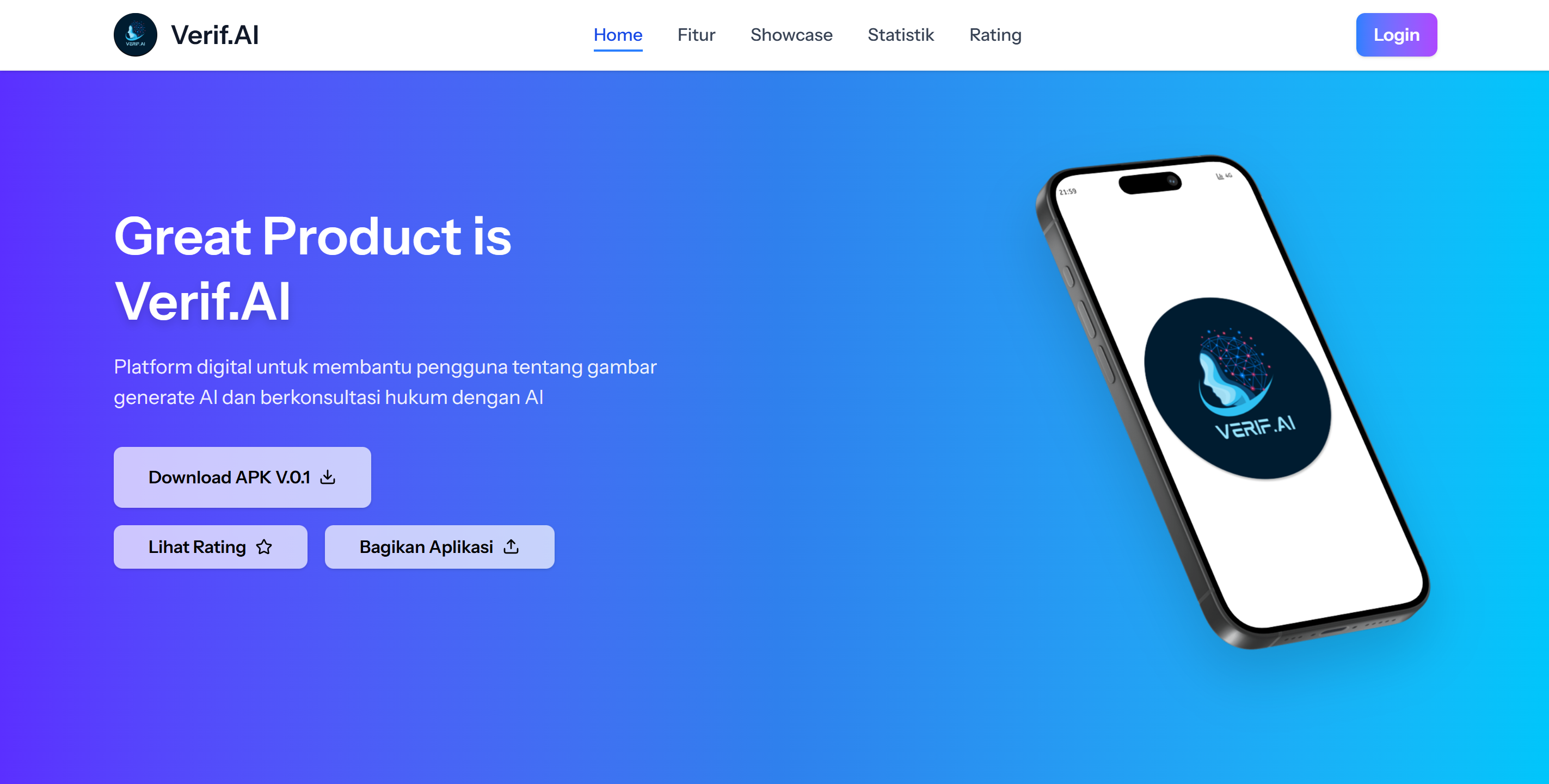 Verif.AI Analytics Website